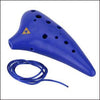 Environmental protection plastic Ocarina 17 hole Alto C tuition school to promote teaching loopbonplan