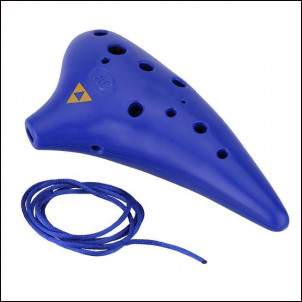 Environmental protection plastic Ocarina 17 hole Alto C tuition school to promote teaching loopbonplan